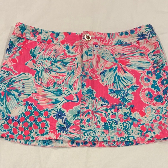Lilly Pulitzer Dresses & Skirts - Lilly Pulitzer Colorful Floral Skirt